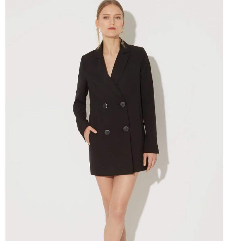 Misha Nonoo Black Florence Blazer Dress (+ tags)
